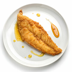 Crispy Fried Fish Fillet with Honey Glaze: Delicious Recipe
