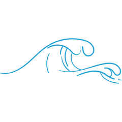 Ocean Wave Line