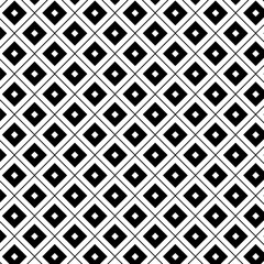 Geometric pattern by stripes rhombuses. Seamless vector background. Black and white texture. Graphic modern pattern illustration for package, vacation design, fabric and textile.