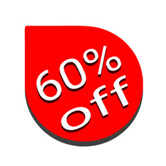 Sixty Percent Off Sale Huge Discounts, Limited Time Offer, Shop Now for Amazing Deals!