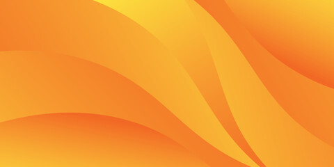 Yellow Abstract background vector design. Orange gradation geometric background, suit for banner, flyer, web, presentation template, etc