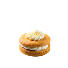 Delicious Mini Cake, Cream Filled Pastry, Sweet Treat, Bakery Dessert, Homemade Cake Recipe