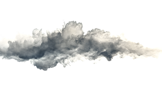 Dramatic Thunderstorm Cloud with Clear Boundaries