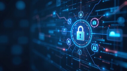 Fototapeta premium Enterprise DLP solution for preventing data theft and confidentiality breach in organizations
