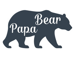 Obraz premium Happy Fathers Day Shirt Design with Artistic Typography and Dad Illustration