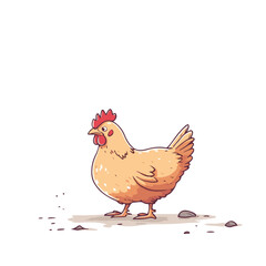 hen and chicken