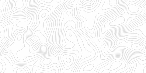 Abstract topography pattern seamless lines sea map modern design white background. Abstract digital topographic contour map concept space geometric strip grid line. Natural discovery of maps.