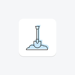 Digging Tools, vector, pixel perfect, illustrator file