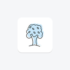 Fruitful Plantation, vector, pixel perfect, illustrator file