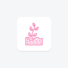 Fertile Land Lines, vector, pixel perfect, illustrator file