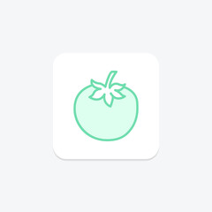 Sprouting Tomatoes, vector, pixel perfect, illustrator file