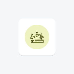 Bright Plantation, vector, pixel perfect, illustrator file