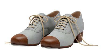 Isolated Tap Dancing Shoes
