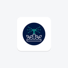 Irrigation Flow, vector, pixel perfect, illustrator file