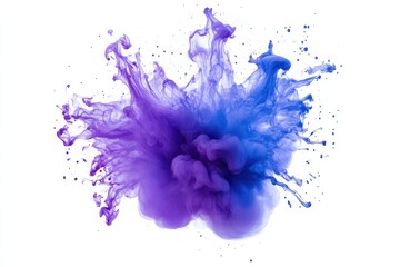 Naklejka premium Abstract ink explosion
