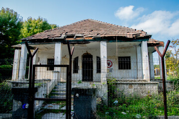 old house in the village