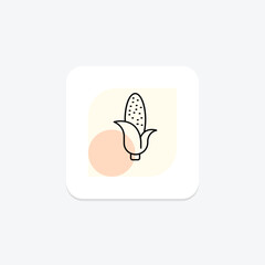 Corn Rows Symmetry, vector, pixel perfect, illustrator file