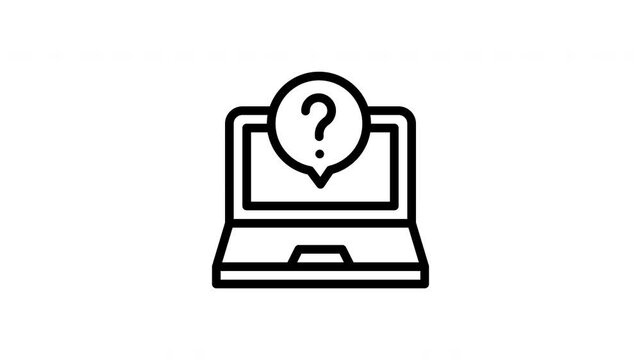 service request animated icon