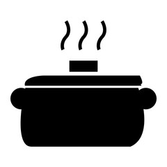 cooking pot vector illustration