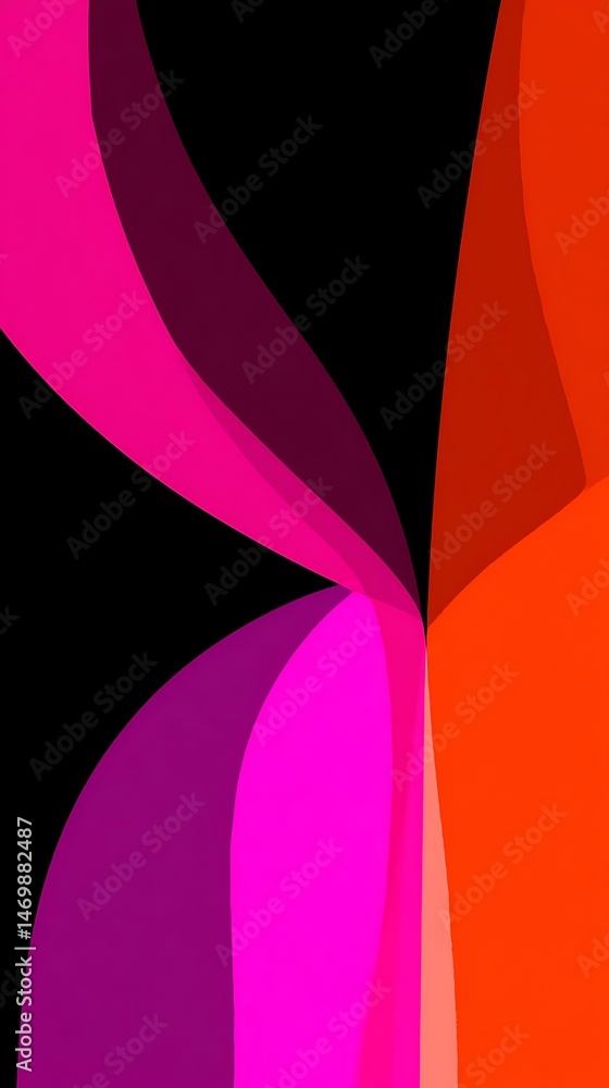 Poster high-end minimalist abstract wallpaper, ultra hd with smooth, clean lines and subtle geometric patte