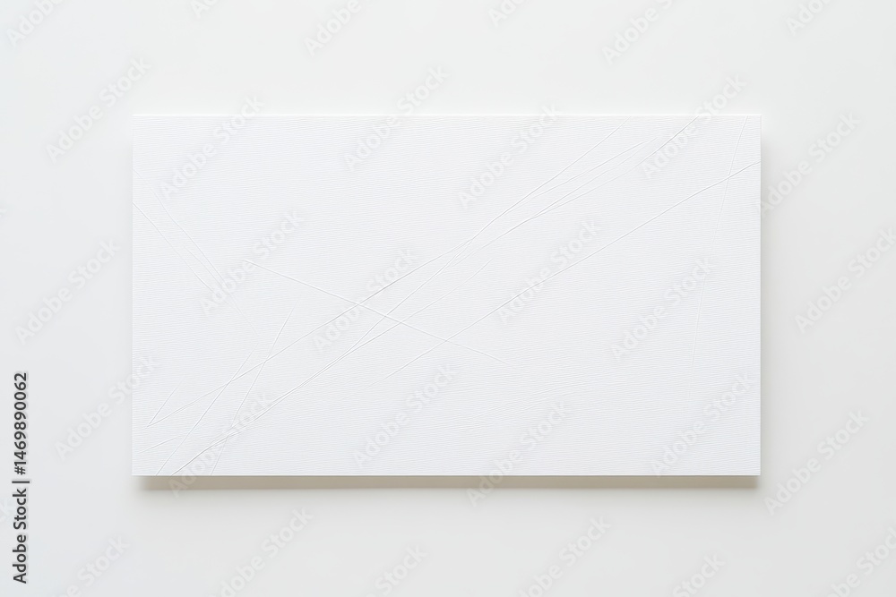 Poster minimalist white canvas with intersecting lines