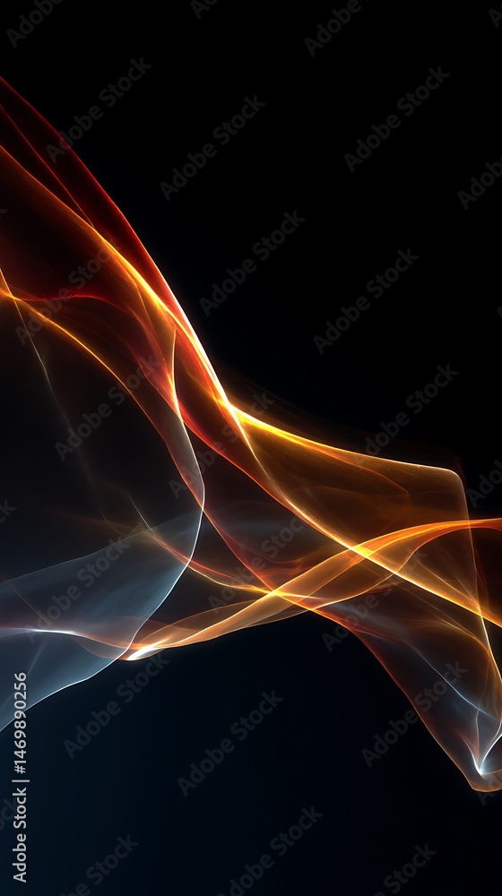 Poster high-end minimalist abstract wallpaper, ultra hd with smooth, clean lines and subtle geometric patte