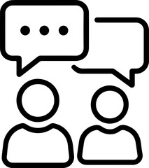 social media speech bubble