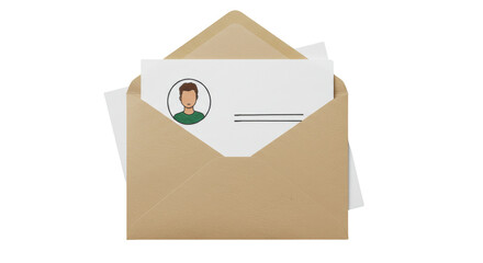 Isolated Envelope with Personal Identification