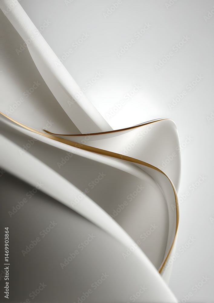 Poster high-end minimalist abstract wallpaper, ultra hd with smooth, clean lines and subtle geometric patte
