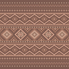 Southwest Native seamless pattern ethnic tribal Aztec geometric Navajo Native American fabric colorful design vector for textile print