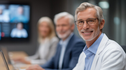 Telehealth Collaboration in a Medical Team Meeting