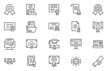 Diplomas certificates and related credentials