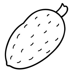 Sweet Potato icon vector