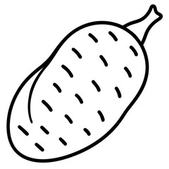 Sweet Potato icon vector