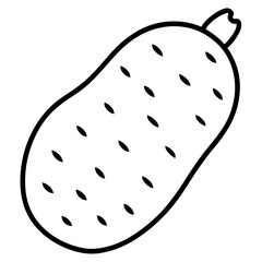 Sweet Potato icon vector
