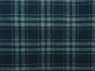 Dark blue check winter coat texture