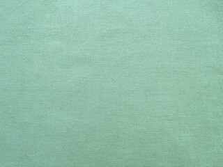 Plain cotton fabric in mint color