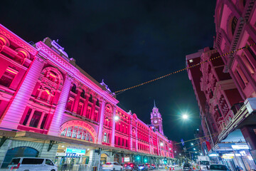 フリンダース駅夜景