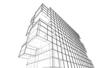 modern office building