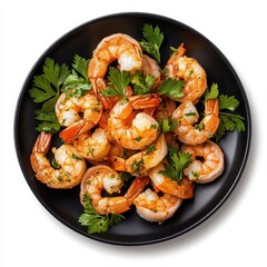 Roasted Shrimp with Parsley