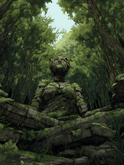 Anime Manga God Character – Majestic, Divine, and Mythical Artwork