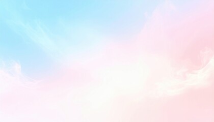 Soft color transition abstract sky digital art serene environment aerial view calm concept
