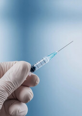 Medical procedure action vaccine administration healthcare facility image focus clinical environment close-up view health awareness