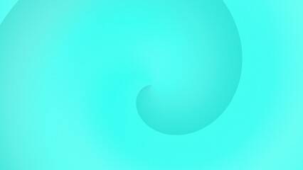 Abstract swirling teal gradient design.