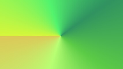 Radial gradient in yellow-green hues