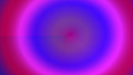Vibrant concentric circles in pink and blue hues, creating a hypnotic, gradient effect