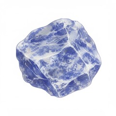 Obraz premium Blue Stone Rock Mineral Gem Crystal Texture