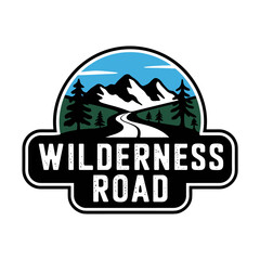 Vintage Retro Vector Adventure Logo, Badge Logo, Hiking Logo, Wilderness Logo