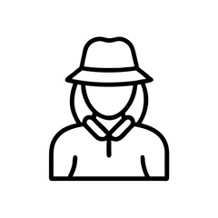 Desert Explorer Avatar Character Icon Design