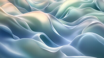 Obraz premium Abstract Liquid Waves